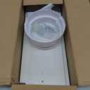 Portable AC Window Vent Kit - Complete Air Conditioner Window Kit, Adjustable PVC Window Seal Kit Panels Up to 60 Inches, for Universal Thread AC Exhaust Hose of 5.1" and 5.9" Diameter