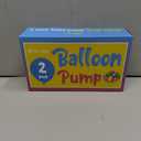 Balloon Pump Hand Held, Inflator Air Pump for Balloons - 2Way Dual Action, 2Pack: Friends can Help - Easy to Use,  - Sturdy Ballon Inflator Pump