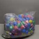 LANGXUN 50 100 200 400 Soft Plastic Ball Pit Balls for Kids, Gift for Baby Toddler Birthday Christmas, Ball Pit Play Tent, Baby Kiddie Pool Water Toys, Party Decoration (100 Balls, 7 Rainbow Colors)