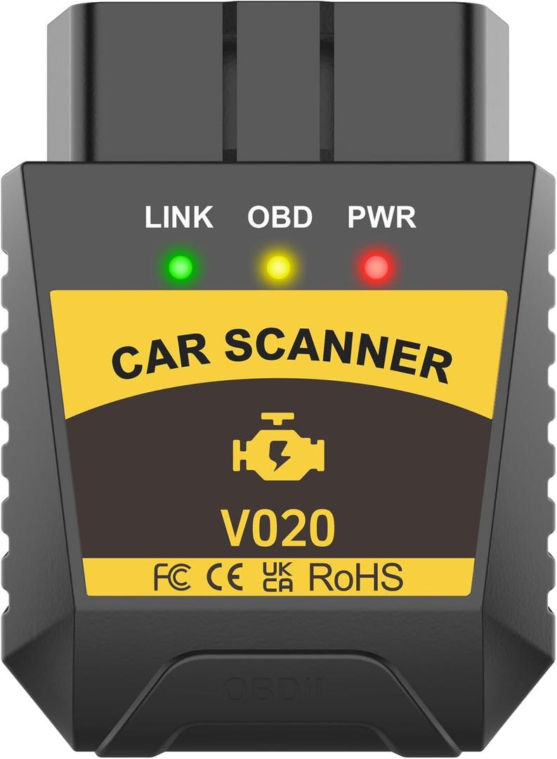 OBD2 Scanner Bluetooth Wireless Diagnostic OBD Scan Tools car Engine auto scan Clear Code Reader Tool Reset for iPhone & Android Live Data Reset Free APP