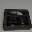 Motorcycle LED Fog Driving Lights, 80W Amber and White Dual Color Auxiliary Spot Waterproof Offroad for ATV SUVs e-Bike Tractor Boat (2.7 Inch)