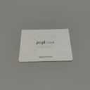 Popl Smart NFC Business Card - Sleek Modern Digital Business Card w/Instant App-Free Sharing - Customizable NFC Cards Compatible w/iPhone & Android (Metal Black)