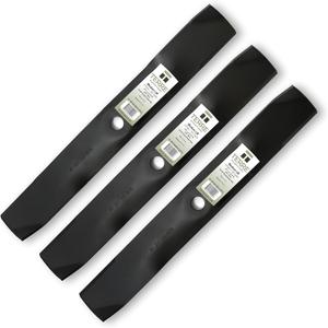 Terre Products, 3 Pack Medium Lift Lawn Mower Blades, 54 Inch Deck, Compatible with John Deere LX280, X380, X384, X390, X394, GX255, GX325, GX335, Z425, Z435, Z445 and More, Replaces M143520, UC22010