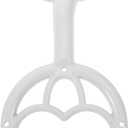6.68X4.32X1.77in Fan Accessories Fan Arms Fan Blades Repair Parts Fan Holder Fan Repair Parts Ceiling Fan Mount Ceiling Fan Blade Mount Fan Blade Arms Ceiling Fan Parts Fan Supplies Iron White