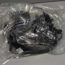 Brightever LED Outdoor String Lights 100FT Patio Lights with 52 Shatterproof ST38 Vintage Edison Bulbs, Outside Hanging Light Waterproof for Porch, Deck, Garden, Backyard, Balcony, 2700K Dimmable (100FT-Warm White, Black Wire)