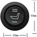 Drake Off Road Universal Plug-in seat Heater kit with high/Low Settings 2 seat Car Heated seat