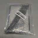 3/8-16 x 7 Hex Head Screws Bolts, Nuts, Flat & Lock Washers, Partially Threaded, Stainless Steel 18-8, Black Finish, 4 Sets