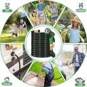 100 FT Non-Expanding Garden Hose, 2026 New Upgrated Non-Expandable Garden Water Hose - Ultra-Light & Flexible Burst-Resistant, Kink-Free Garden Hoses, All-Weather Use for Lawns, Gardens,Outdoor