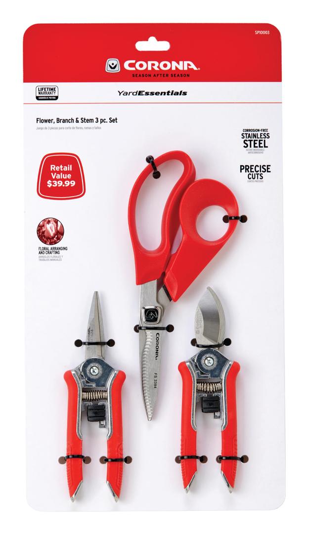 Corona Tools Flower, Branch & Stem 3 Piece Set