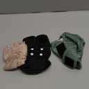 Langsprit Female Dog Diapers No Tail Hole,Reusable Puppy French Bulldog Diapers Female for Period Heat,Washable Doggy Doggie Diapers for Female Dogs Small Pink,Green,Black