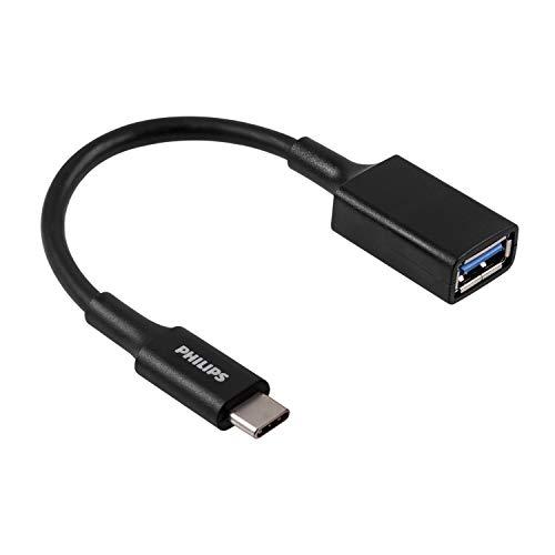 Philips 6ft. (1.8m) USB 2.0 Charging Extension Cable, USB-A Male to USB-A Female Extender, Sleek White Finish, High Speed, Works with Windows 7+ and Mac, Works With Andriod and iOS Devices SWU2801N/27