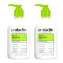 AmLactin Daily Moisturizing Lotion for Dry Skin, 7.9 oz Pump Bottles (Twin Pack), 2-in-1 Moisturizer Body Lotion with 12% Lactic Acid, Dermatologist-Recommended 