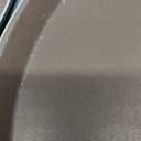 CURTA 2-Pack Restaurant Grade Non-Slip Tray, NSF, 14 Inch, Plastic Rubber Lined Round Serving Tray, Brown