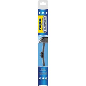 Rain-X 850217 RearView Wiper Blade 11", OEM Replacement Rear Windshield Wiper, Interchangeable Adapter for Easy Installation, All-Weather & All-Season Performance, Beam