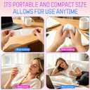 Doh Snowball Stress Relief Squishy,Squeeze&Play Sensory Fidget Toys for Adults Anxiety Relief Slow Rise Portable Desk Squeeze,Easter Basket Stuffers Birthday Gifts(Snowball)