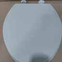 Bemis 1500EC 464 Dresden Blue Elongated Molded Wood Toilet Seat with Easy-Clean & Change Hinge, 1 Pack