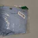 Astylish Women Button Down Denim Shirts Casual Long Sleeve V Neck Chambray Blouse Top