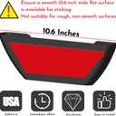 Universal Pot Lid Organizer for Cabinet - Upgraded Patented Niceyos 3 Pack Inside Cabinet Door Wall Mount Pan Top Storage Organizer Rack Holder for Kitchen, Fits 6" to 13" (Black)