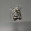 GORGECRAFT 14Pcs 7 Colors Bolo Tie End Caps Antique Gold Bronze 5.5mm Diameter Alloy Vintage Textured Carved Bolo Tie Tip Replacement Cord Ends for DIY Bolo Tie Making Necktie Necklace Supplies