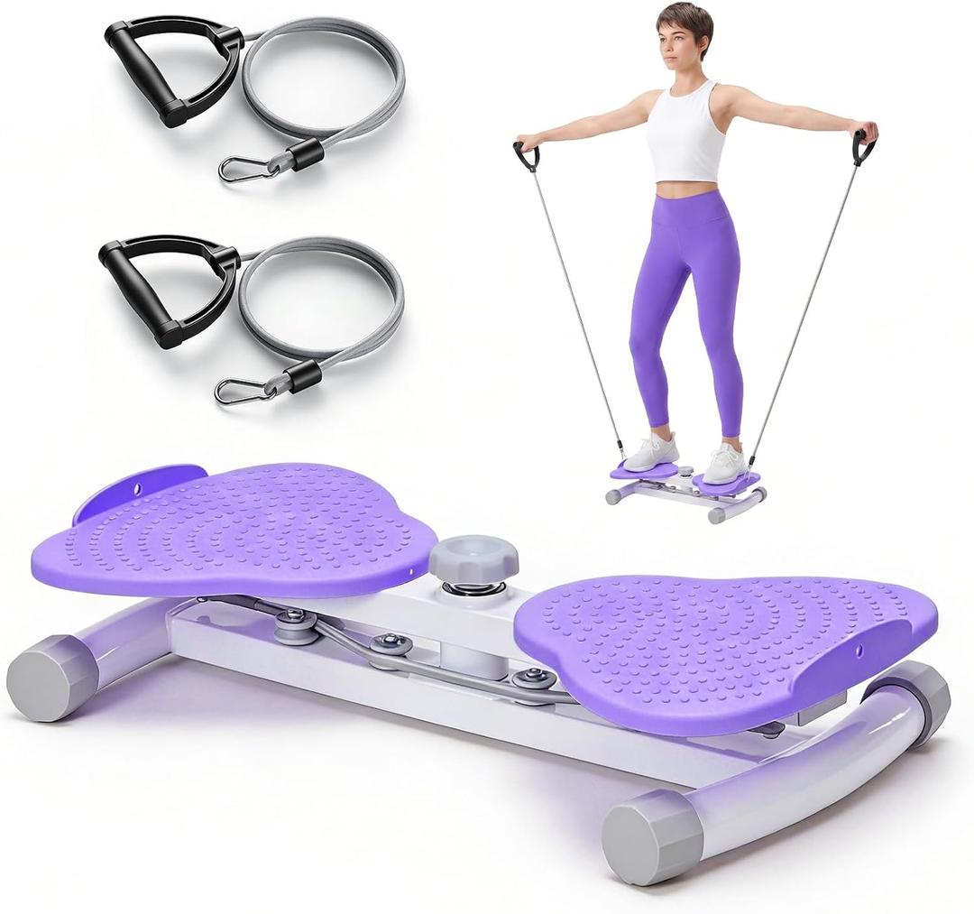 DUMOS Waist Twister Machine Exercise, Ab Twister Board, 300 lbs Capacity, Noiseless Fitness Tool for Core & Belly Fat Workout, Anti-Slip Home Gym Equipment