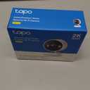 Tapo 2K+ Indoor/Outdoor Wired Security Camera - 2024 PCMag Editors' Choice, Person/Pet/Vehicle Detection, Baby Monitoring, Color Night Vision, Subscription-Free Local Storage or Optional Cloud, C120 (White)