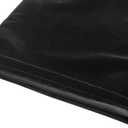 Black Velvet Cremains Urn Bag for Human Ashes - for Use Inside The Urn - Size 12" X 16" (380 Cubic Inches Capacity) - Includes a Resealable PE Material Ashes Storage Bag (Black, X-Large)