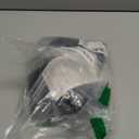 Solar LED Net Lights 9.8 x 6.6Ft, 200 LEDs Net Mesh Lights, Solar Outdoor Bush Mesh Light Dark Green Cable with 8 Modes for Trees Bushes Garden Yard Decoration - Warm White