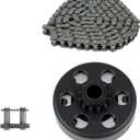 Go Kart Clutch 3/4 Bore 12T with #35 Chain, for Predator 212 Centrifugal Clutch Compatible with Honda GX160, GX200, GX140, GX120, GC160, GC190, Harbor Freight, Briggs and Stratton Tecumseh