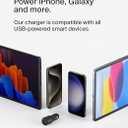 Belkin BoostCharge 42-Watt Dual Port Fast Car Charger w/30W USB-C & 12W USB-A Ports for iPhone 16, 16 Pro, Galaxy S25, S24, Pixel 9 & 8, Nintendo Switch 2 & More - Black