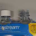 sodastream 1L Twin Pack Dishwasher Safe Slim Bottle (White) (33.8 Ounces)