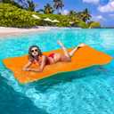 6/9/12 Floating Mats, XPE Foam Water Mat with Unlimited Fun, Suitable for Adult and Pets or Multiple Users, Floating Lily Pad for Water Recreation on Pool, Beach, Ocean, Lake