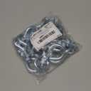 Prime-Line 9066782 Eye Bolts With Nuts, 3/8 In.-16 X 2-1/2 In., Zinc Plated Steel (20 Pack)