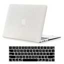 KEROM Compatible with Crocodile MacBook Air 13 inch Case 2021 2020 2019 2018 M1 A2337 A2179 A1932, Textured Elegant Luxury Aligator Skin Snakeskin PU Leather Hard Shell & Keyboard Cover, White