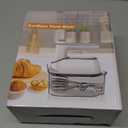 binROC Cordless Electric Hand Mixer, 12-Speed Rechargeable Handheld Mixer with Eject Button, 6 Stainless Steel Attachments, Snap-On Storage Case, LED, Self-Stand for Baking, Cake, Dough, Egg (White)