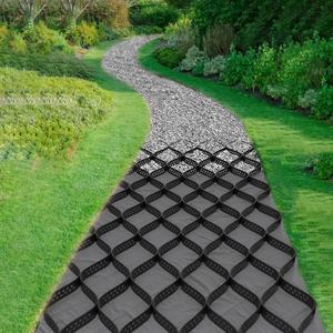 2" Thick Gravel Ground Grid 6.5ft x 16.5ft - Geo Grid Driveway Stabilization Grids, Gravel Retainer Grid 1885 LBS Per Sq ft, Geocell Geogrid for Walkway Driving RV Parking Slopes and Garden 2" Thick Gravel Ground Grid 6.5ft x 16.5ft - Geo Grid Driveway Stabilization Grids, Gravel Retainer Grid 1885 LBS Per Sq ft, Geocell Geogrid for Walkway Driving RV Parking Slopes and Garden