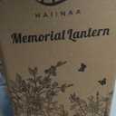 Memorial Lantern Bereavement Gifts in Memory of Loved One Memorial Gifts for Loss of Mother Loss of Father Remembrance Sympathy Gifts for Loss of Loved One with LED Candle and Remote (Those We Love Dont Go Away)