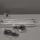 5-24 ft Telescopic Light Bulb Changer for High Ceilings // Light Bulb Remover Tool High Ceilings Kit with Suction Cups, Basket and Microfiber Cloth // 30ft High Reach Light Bulb Changer with Pole