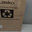 Lasko Pedestal Fan, Oscillating Fan for Bedroom with Adjustable Height and 3 Cooling Speeds, Portable, 18", Black, 1827