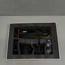 Kewig Motorcycle Auxiliary LED Light Kit Driving Spotlights White/Amber Fog Light with Mount Brackets Wire Harness Waterproof 60W Off road Work Lights Compatible with Motorcycle J-eep Car Truck (Black)