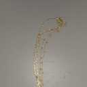 STONEFANS Rhinestone Head Chain Bride Headpiece Wedding Headbands Chain Layered Festival Prom Hair Accessories for Women (Gold)