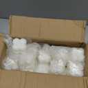 MTLEE Mini Bubble Candles Wedding Favors Gifts for Guests 1.57" x 1.38" Bubble Candles with Cards Dried Flowers DIY Gift Set for Baptism Party Bridal Shower Thank You Gifts(Ivory,30 Sets)