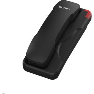 T108 Trimline Corded Telephone, SOS Key, Wall Mountable, Hotel and Home use Phone(Black)