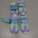 Dog Shoes for Medium Dogs, Large Dog Boots for Winter Snow, Hot Pavement, Dog Booties & Paw Protectors Blue Size 5 (5(2.36" inner width) for 40-58 lbs)