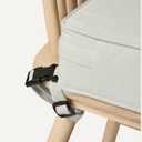 Amazon Basics Patio Chair Cushion, 22x22x3 inch, Beige, Water Resistant, 2-Pack