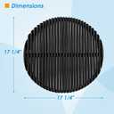 29102163 Grill Grate for Charbroil Patio Bistro TRU Infrared Electric Grill 20602109 20602108 20602107 16601559 16601688 16601578, 17 1/4" Cooking Grate for Charbroil Grill Replacement Parts