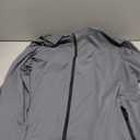 Men's UPF 50+ Light Jacket Full Zip Sun Protection Hoodie Long Sleeve Sun Shirts for Men Hiking Fishing Zip Pockets (Large, Dark Grey)