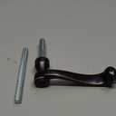 Prime-Line E 2666 French Colonial Door Levers, Heavy Weighted Casting Design, Classic Bronze (1 Set) (1/4 Inch)