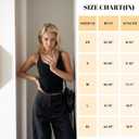 GTEUKTG Women's Spaghetti Strap Scoop Neck Tank Top Racerback Slim Fitted Ribbed Camisole Solid Basic Workout Crop Cami (Beige, XL)