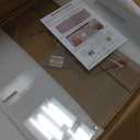 Clear Acrylic Dog Gate Free Standing Foldable Dog Barrier Fence