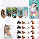 Fumete 25 Sets Vet Tech Gift Positive Emotional Resin Animal Support Motivation Pun Note Cards Employee Appreciation Bulk Customer Service Thank You Gift for Coworkers Teacher Staff Desk Pet